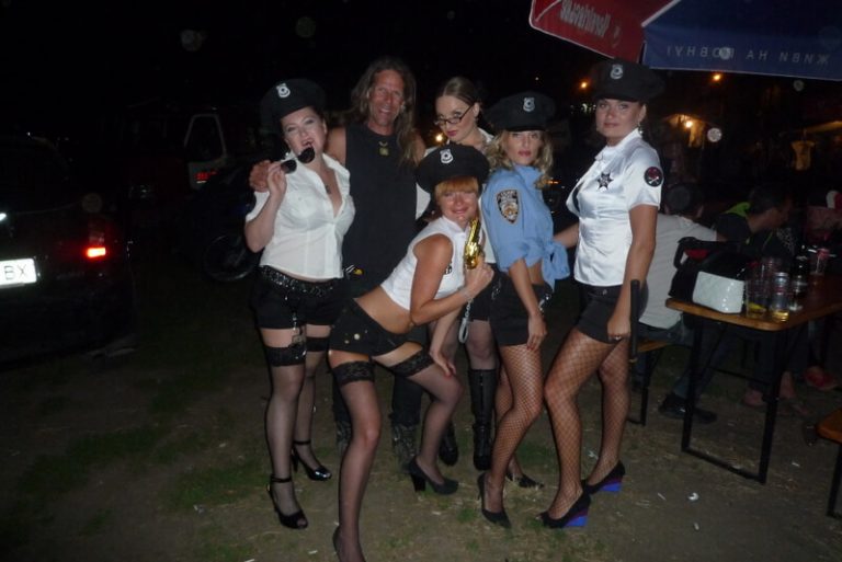 Day 14 Some girls are dressed like sexy cops and all with perfect figures. I think we may have peaked just right.