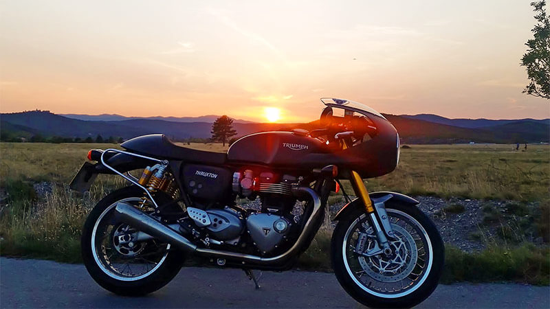 Triumph Thruxton Flid